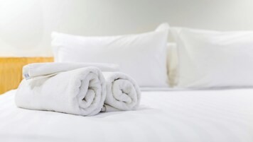 Desk, iron/ironing board, free WiFi, bed sheets