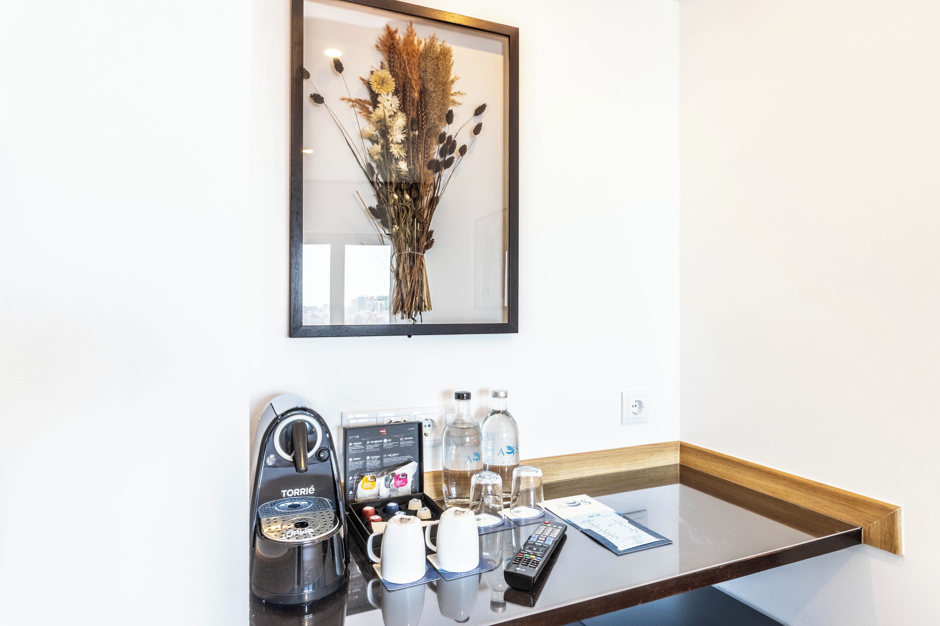 Minibar, coffres-forts dans les chambres, décoration personnalisée