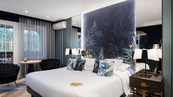 Habitación doble de lujo (Les Jardins) | Ropa de cama de alta calidad y minibar