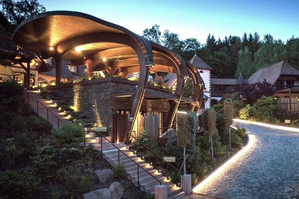 Fachada de la propiedad