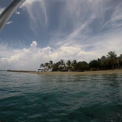 Vue sur la plage/l’océan