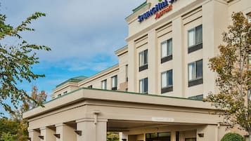 Majoituspaikan julkisivu