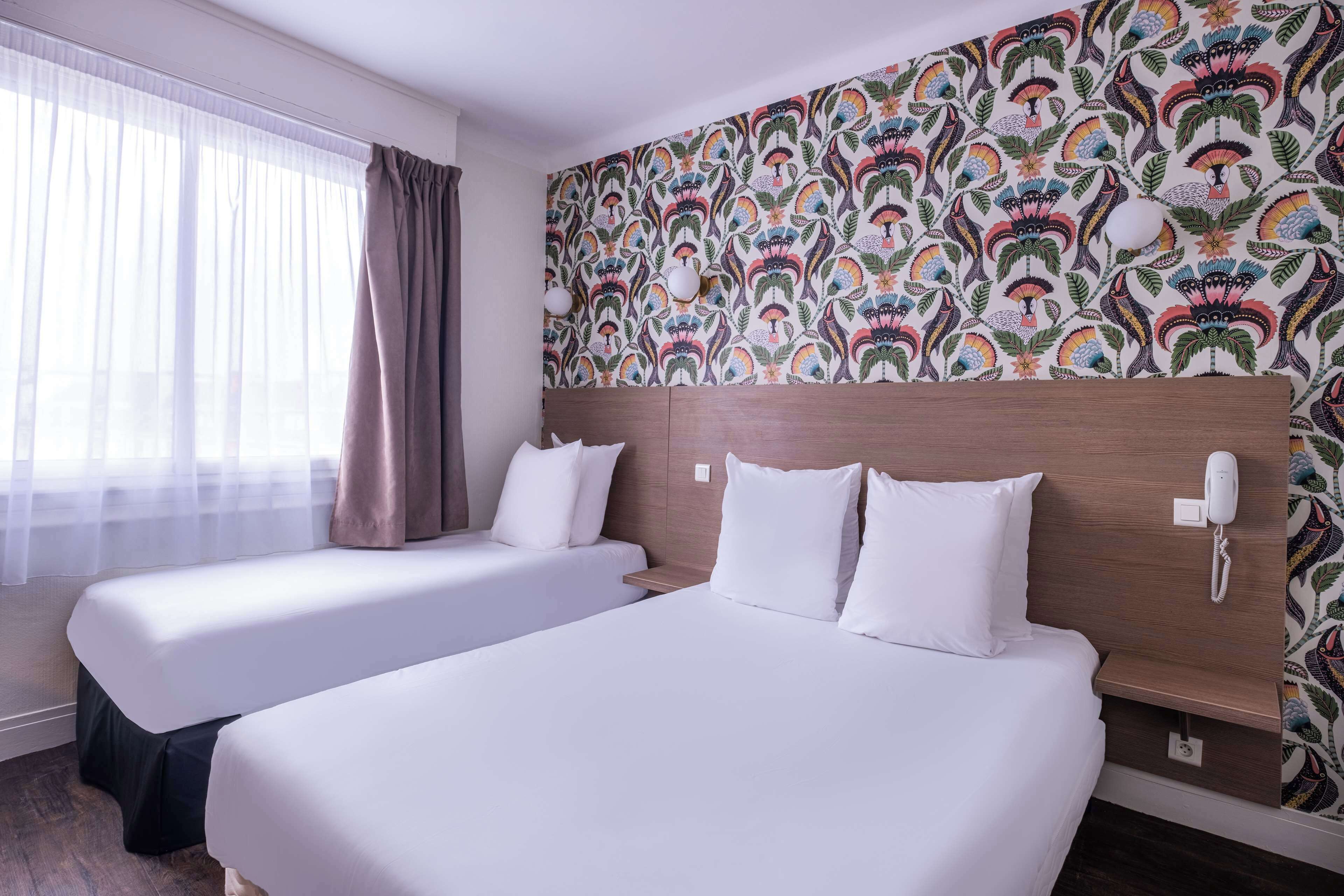 standard room, multiple beds, non smoking | premium bedding, desk, laptop workspace, blackout curtains