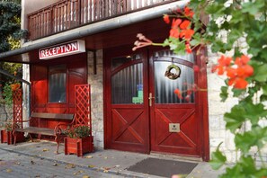 Entrada de la propiedad