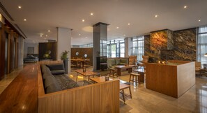 Sala de estar en el lobby