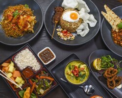 Se sirven almuerzos y cenas, cocina asiática