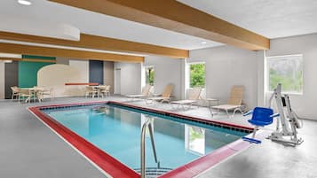 Una piscina techada
