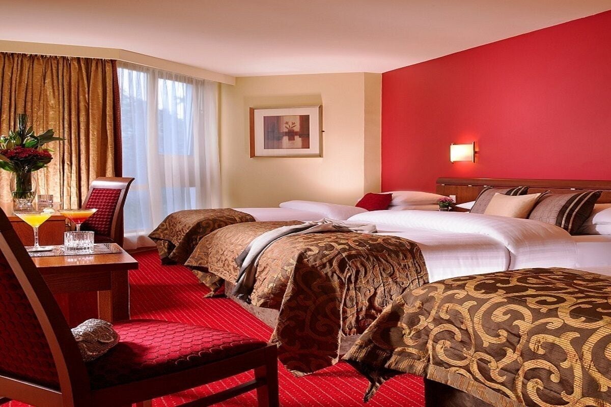 In-room safe, desk, blackout drapes, iron/ironing board
