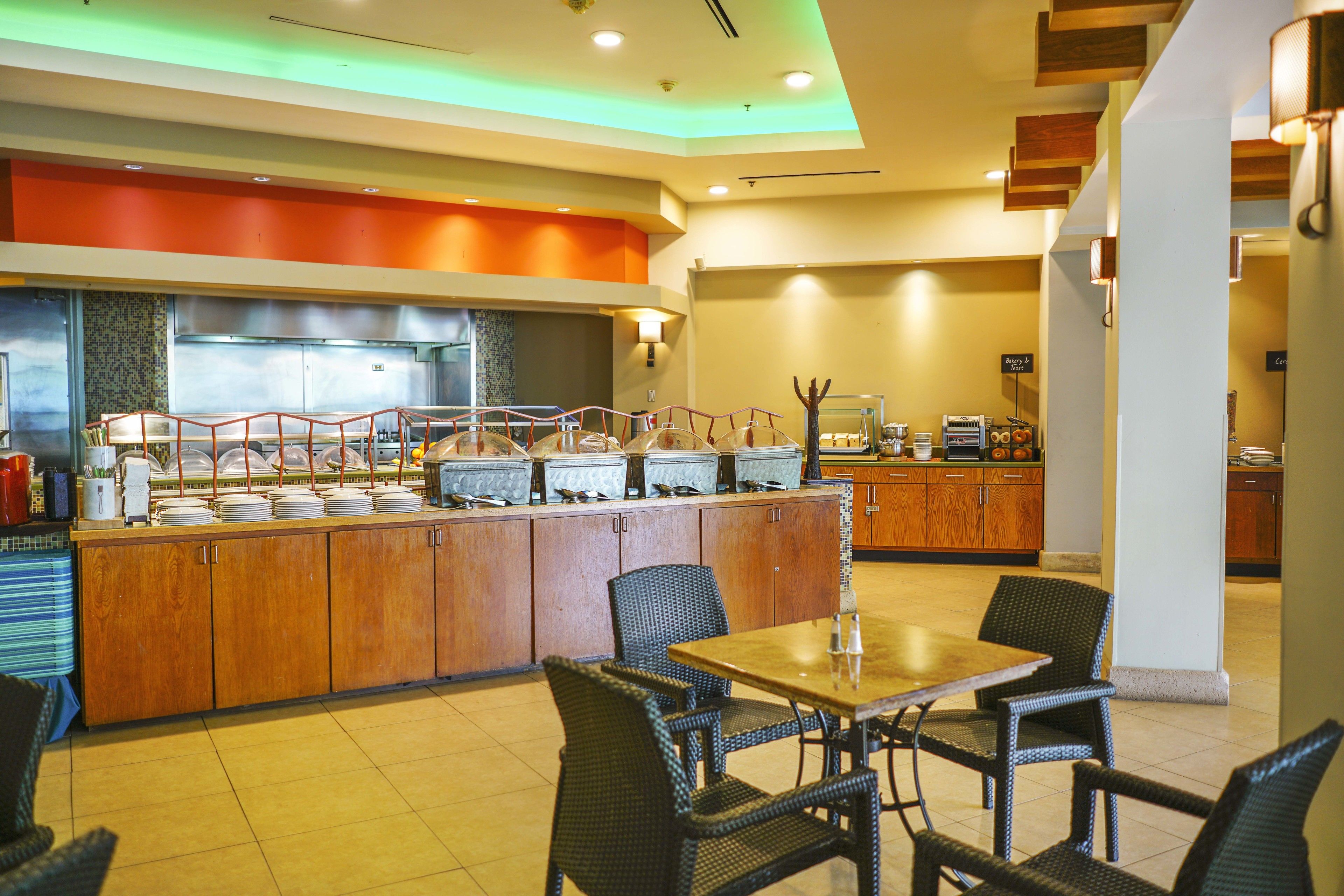 Free daily cooked-to-order breakfast 