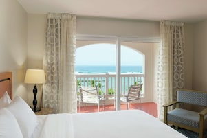 Suite, 1 King Bed, Ocean View | 1 bedroom, premium bedding, in-room safe, desk