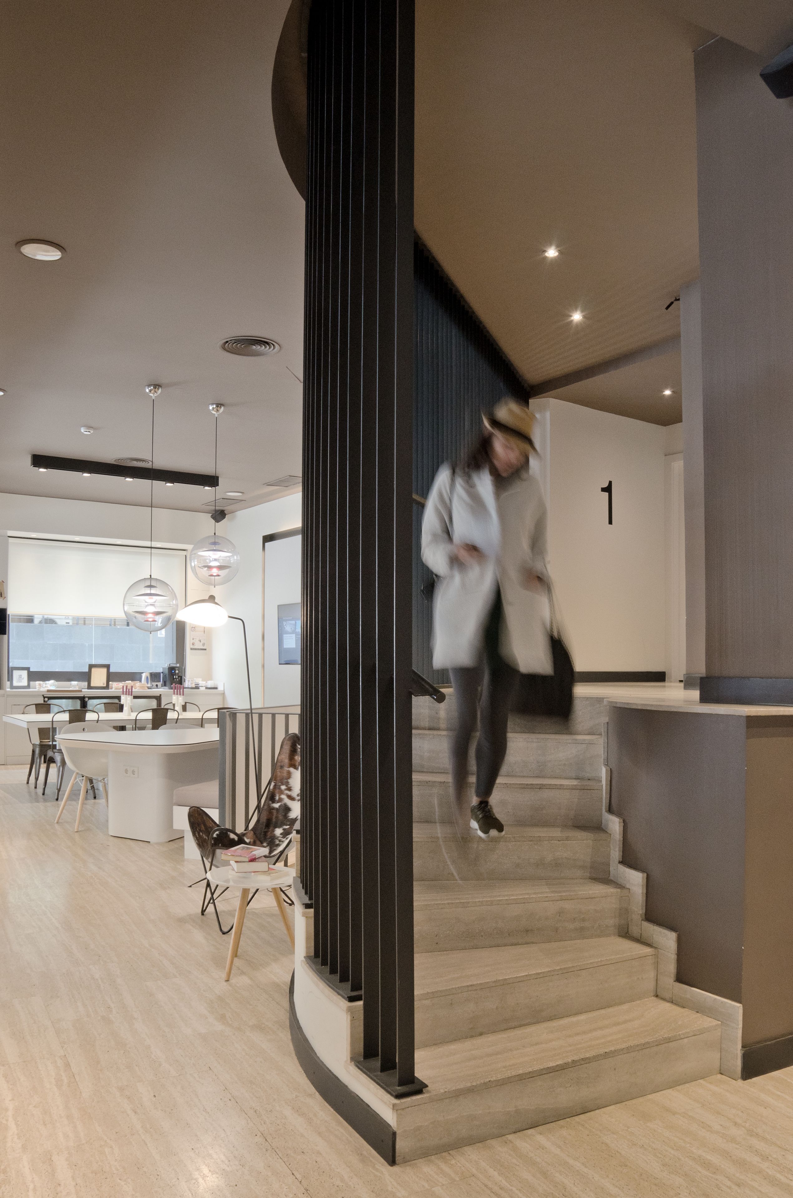 Sitteområde i lobbyen