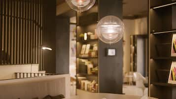 Sala de estar en el lobby