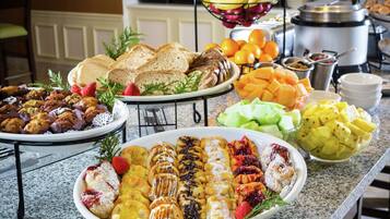 Daily continental breakfast for a fee