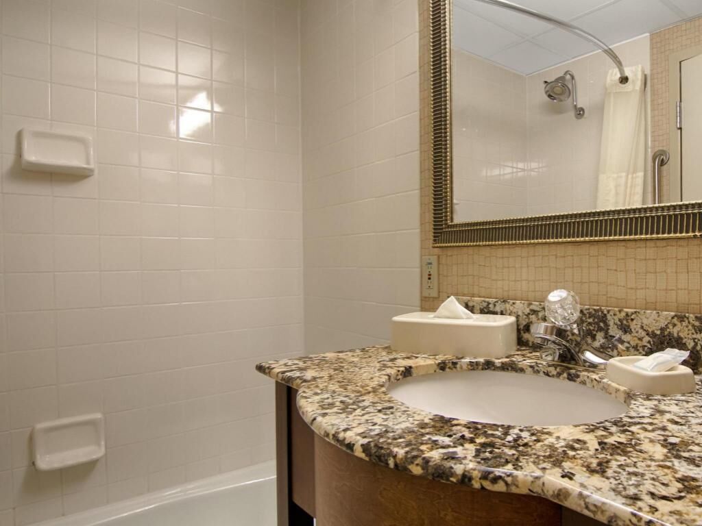Baño | Amenidades de baño de diseñador, secadora de cabello, toallas, jabón 