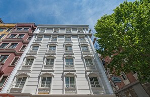 Fassade der Unterkunft