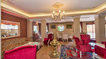 Sitzecke in der Lobby