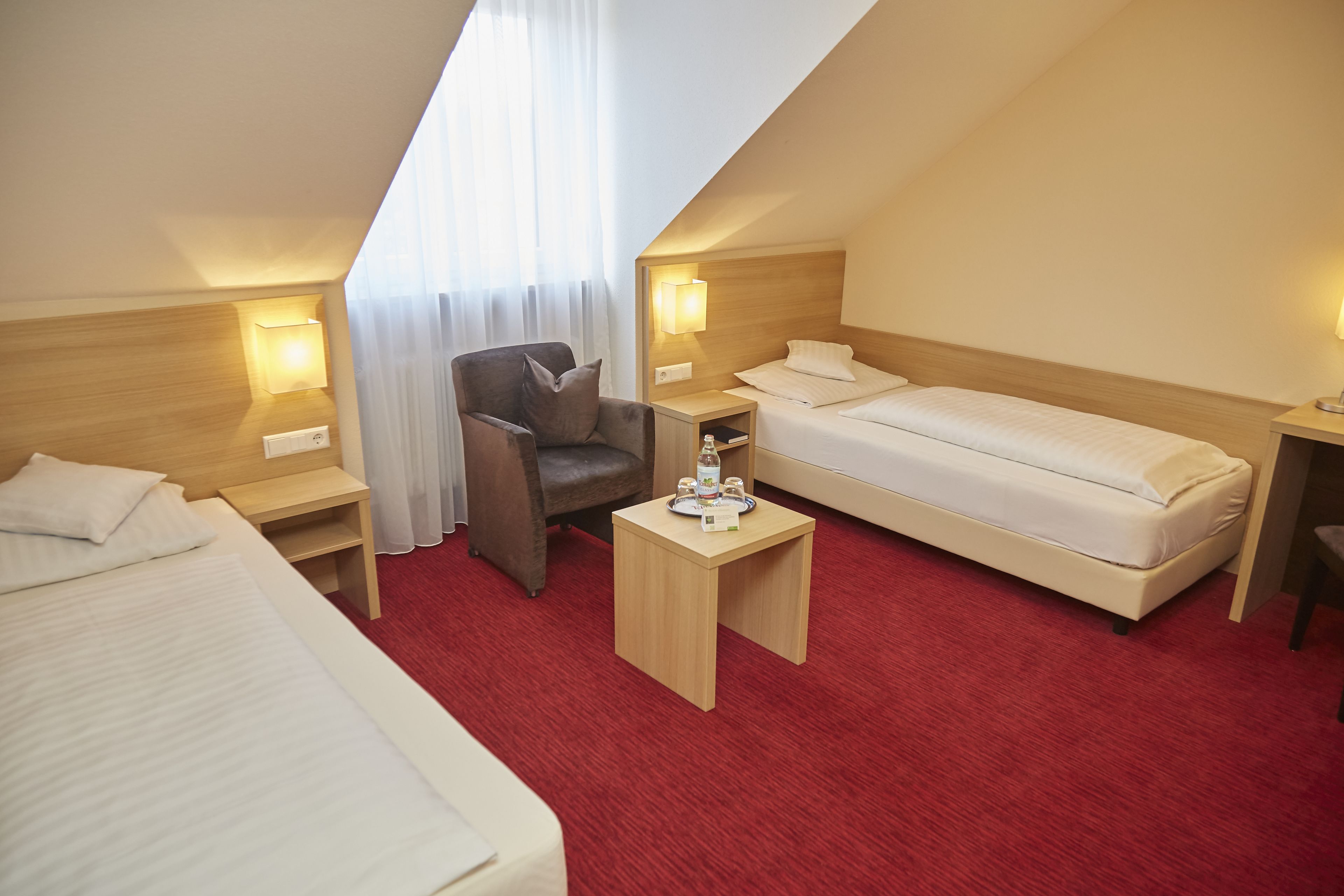 standard room | desk, laptop workspace, blackout curtains, cots/infant beds