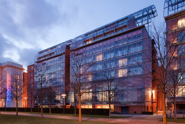 Front of property – evening/night