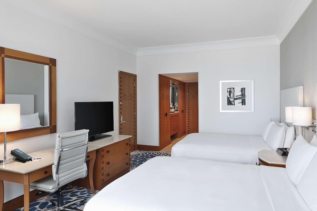 1 sovrum, sängtillbehör av högsta kvalitet och minibar