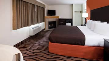 Superior Suite, 1 King Bed, Non Smoking (Second Floor) | Desk, iron/ironing board, free WiFi, bed sheets