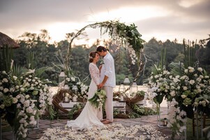 Área de bodas al aire libre