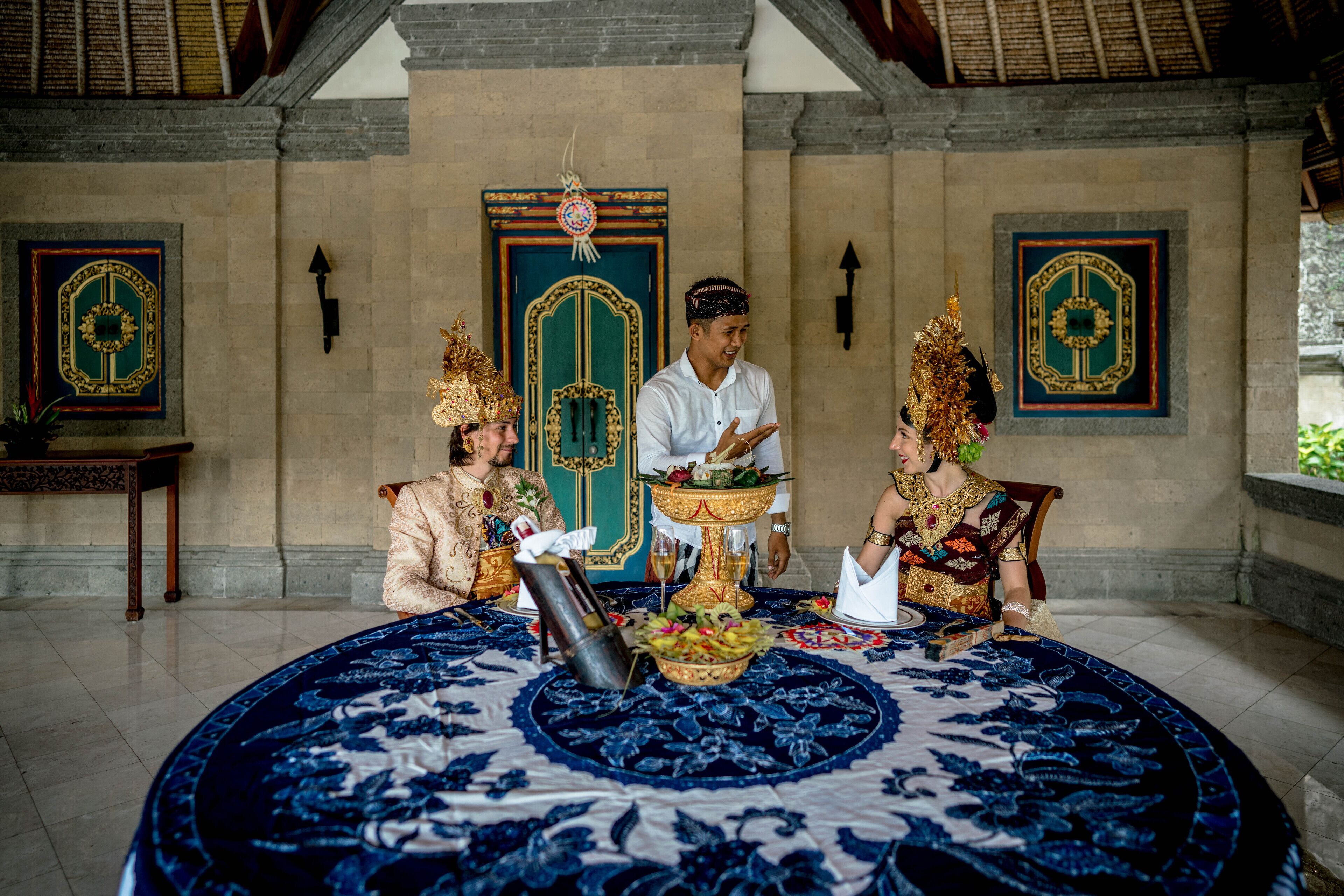 maharani two bedroom villa with private pool | in-room dining