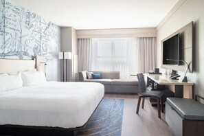 Pillow-top beds, in-room safe, laptop workspace, iron/ironing board