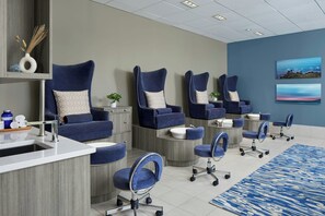 Body treatments, hydrotherapy, hot stone massages, deep-tissue massages