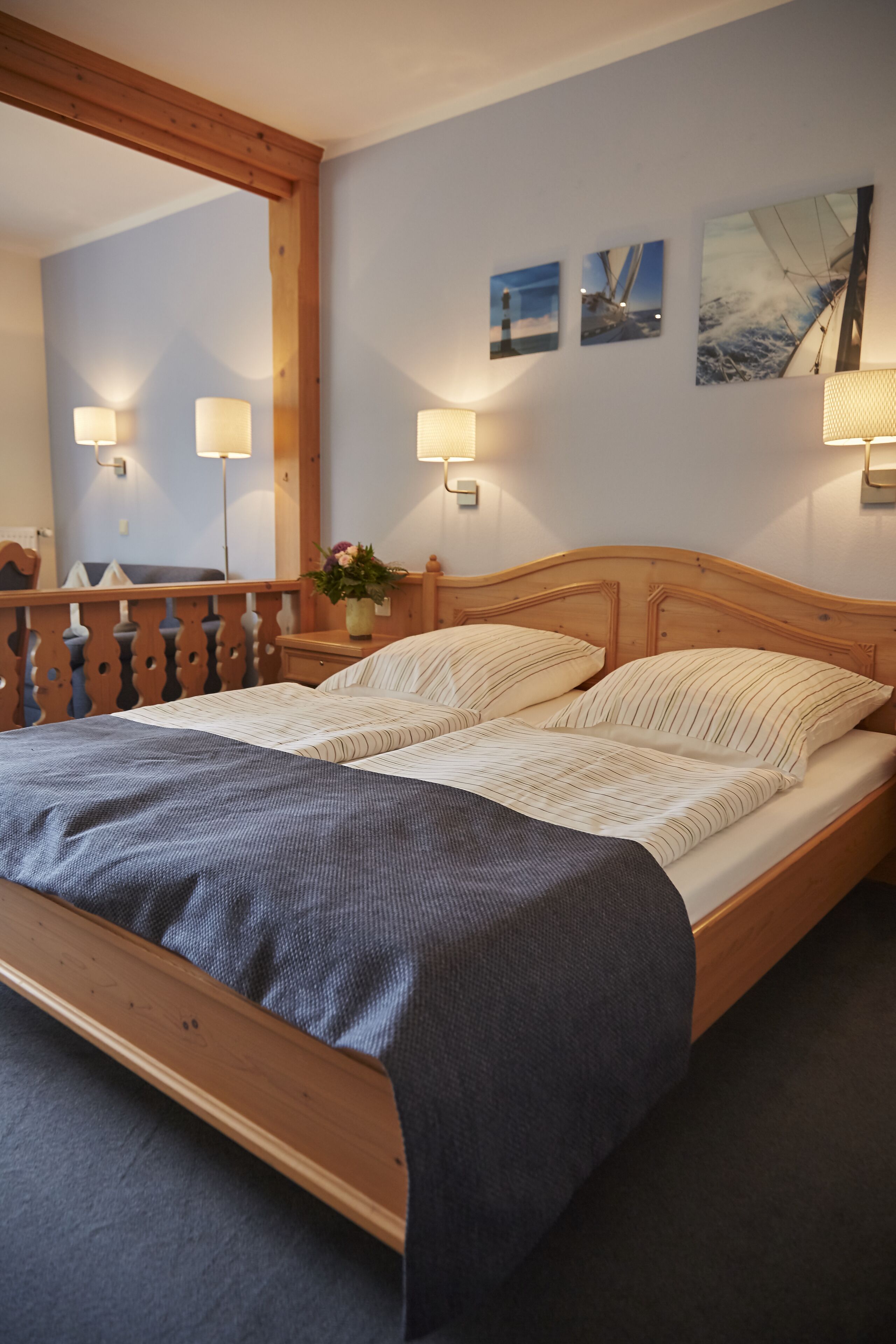 Superior-Doppelzimmer | Hochwertige Bettwaren, individuell eingerichtet, Schreibtisch