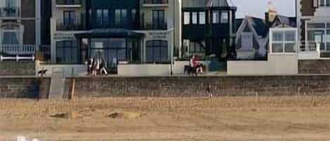 Façade de l’hébergement