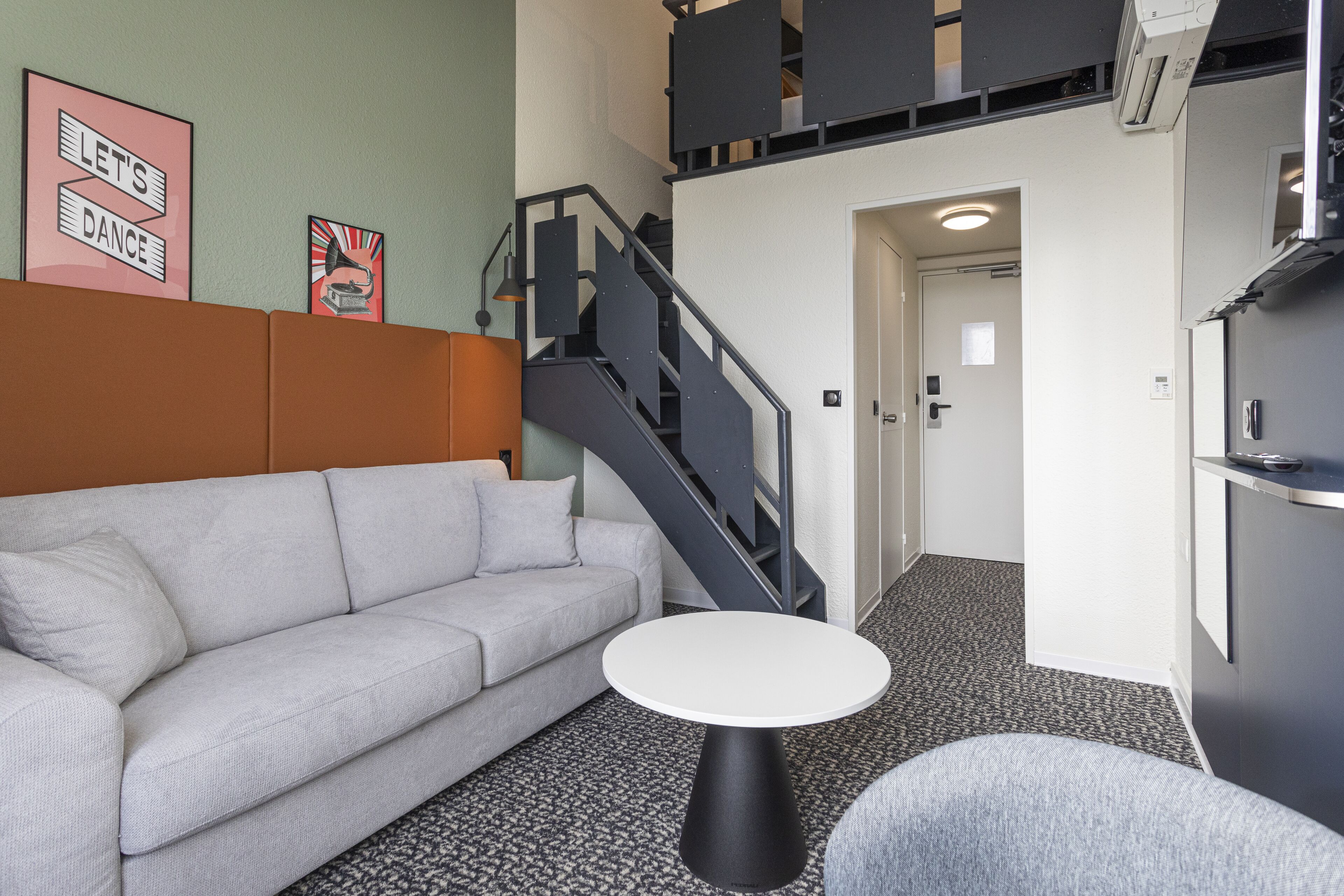 superior room, 1 double bed with sofa bed | in-room safe, desk, soundproofing, iron/ironing board