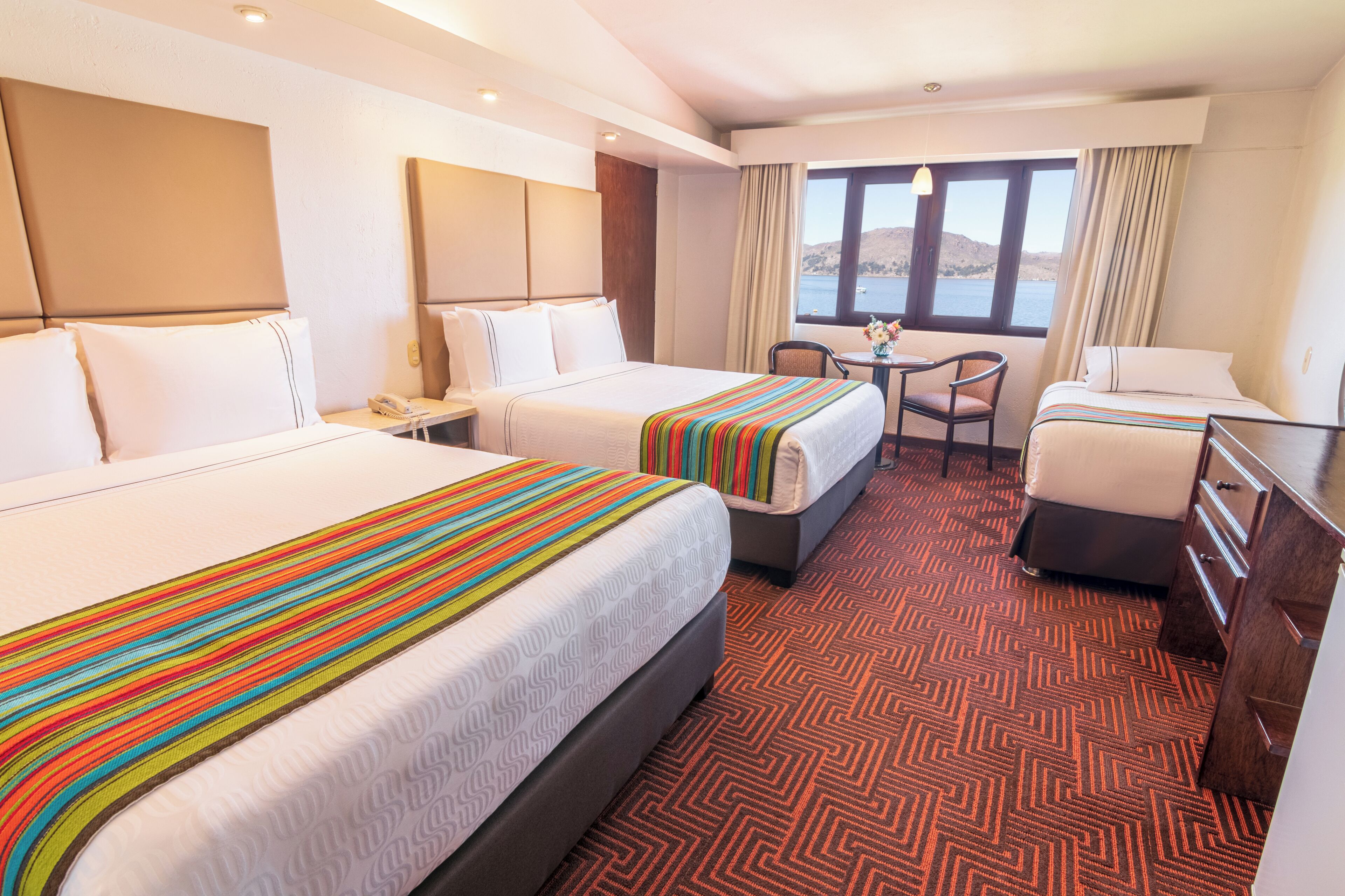 Premium bedding, down duvets, minibar, in-room safe