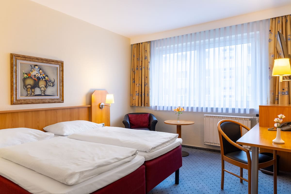 Good Morning Twin Room | 書桌、免費搖籃/嬰兒床、折疊床/加床、免費無線上網