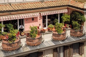 The View | Terrace/patio - The Inn at the Spanish Steps (Rome)