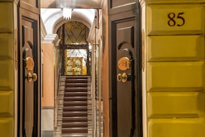 Entrée de l’hébergement