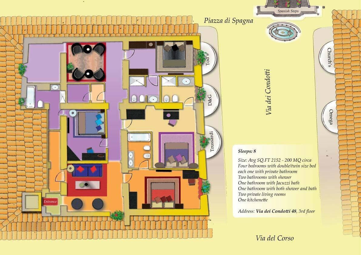 Premium Four Bedroom Apartment | Sábanas de algodón egipcio y ropa de cama de alta calidad