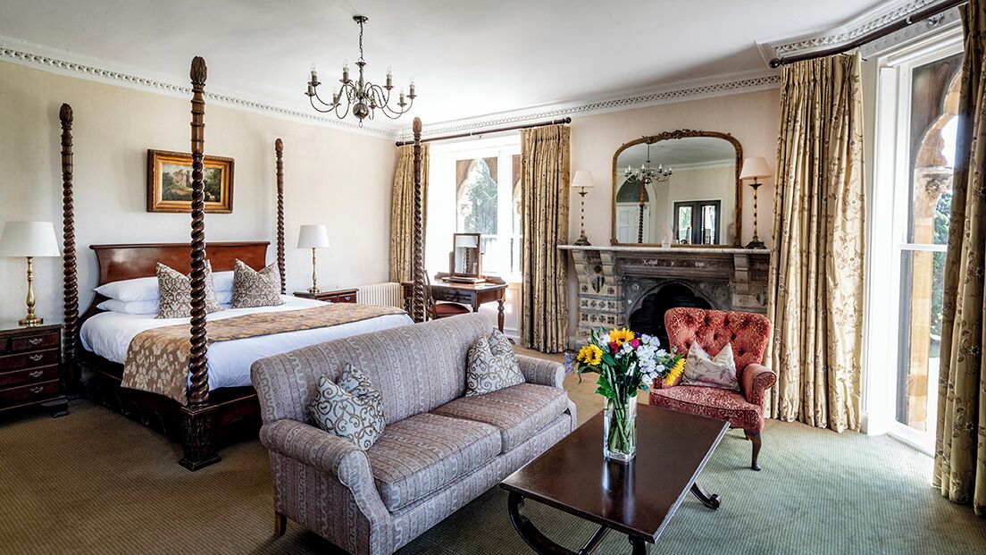 feature room | 1 bedroom, in-room safe, desk, blackout curtains