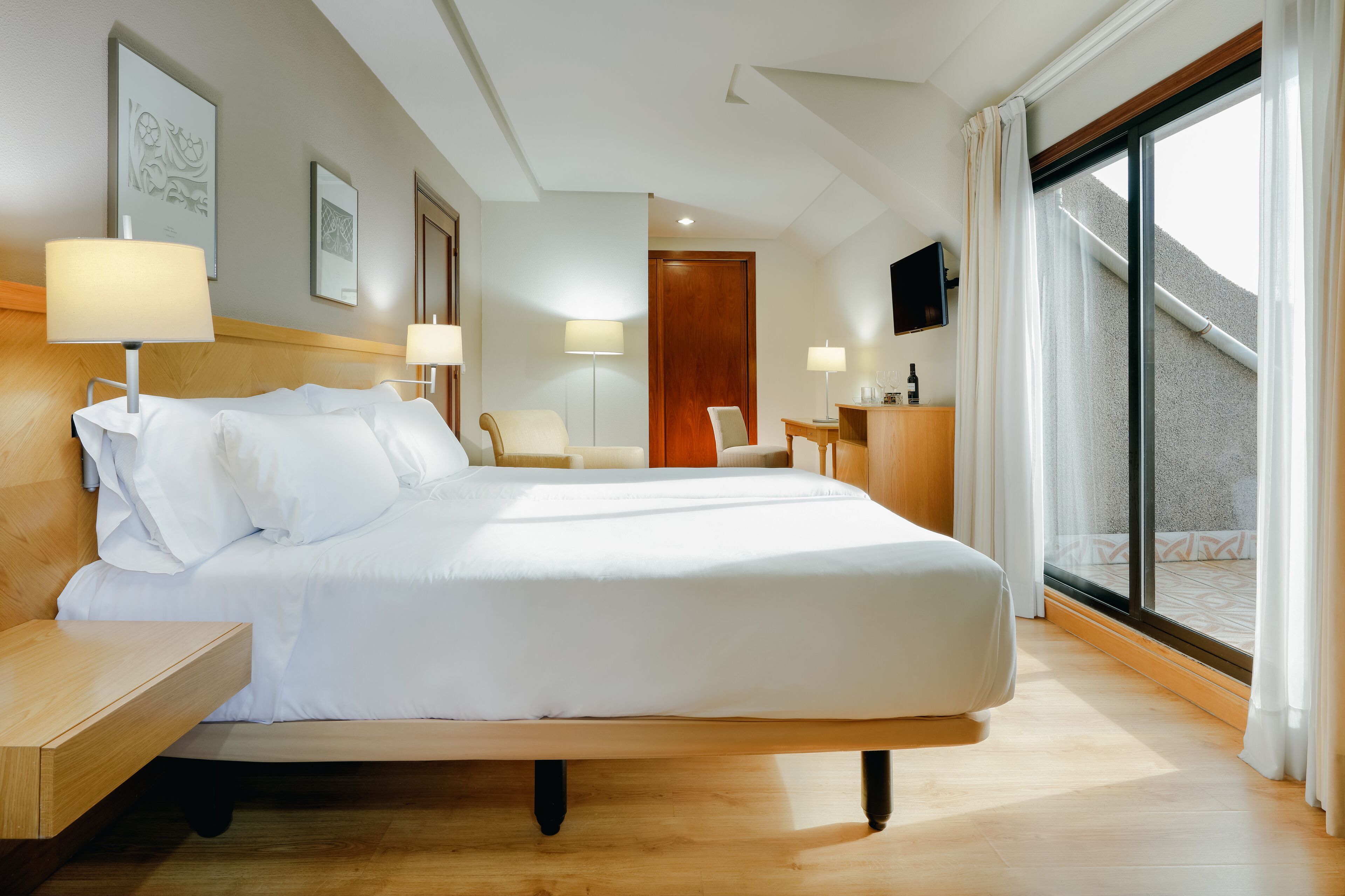 standard room, terrace | minibar, in-room safe, desk, laptop workspace