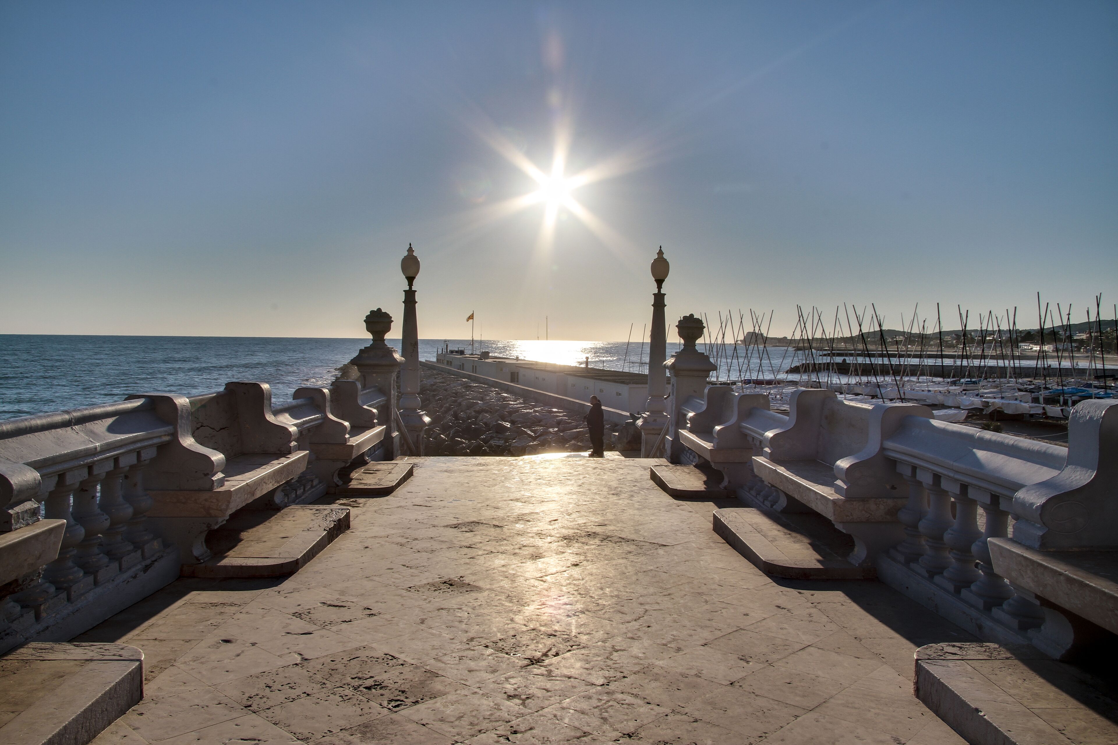 on the beach, beach towels