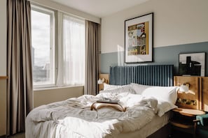 Literie de qualité supérieure, coffres-forts dans les chambres, bureau