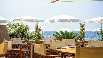 Private beach nearby