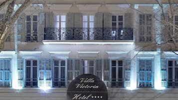 Front of property – evening/night