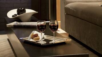 Coin salon dans le hall