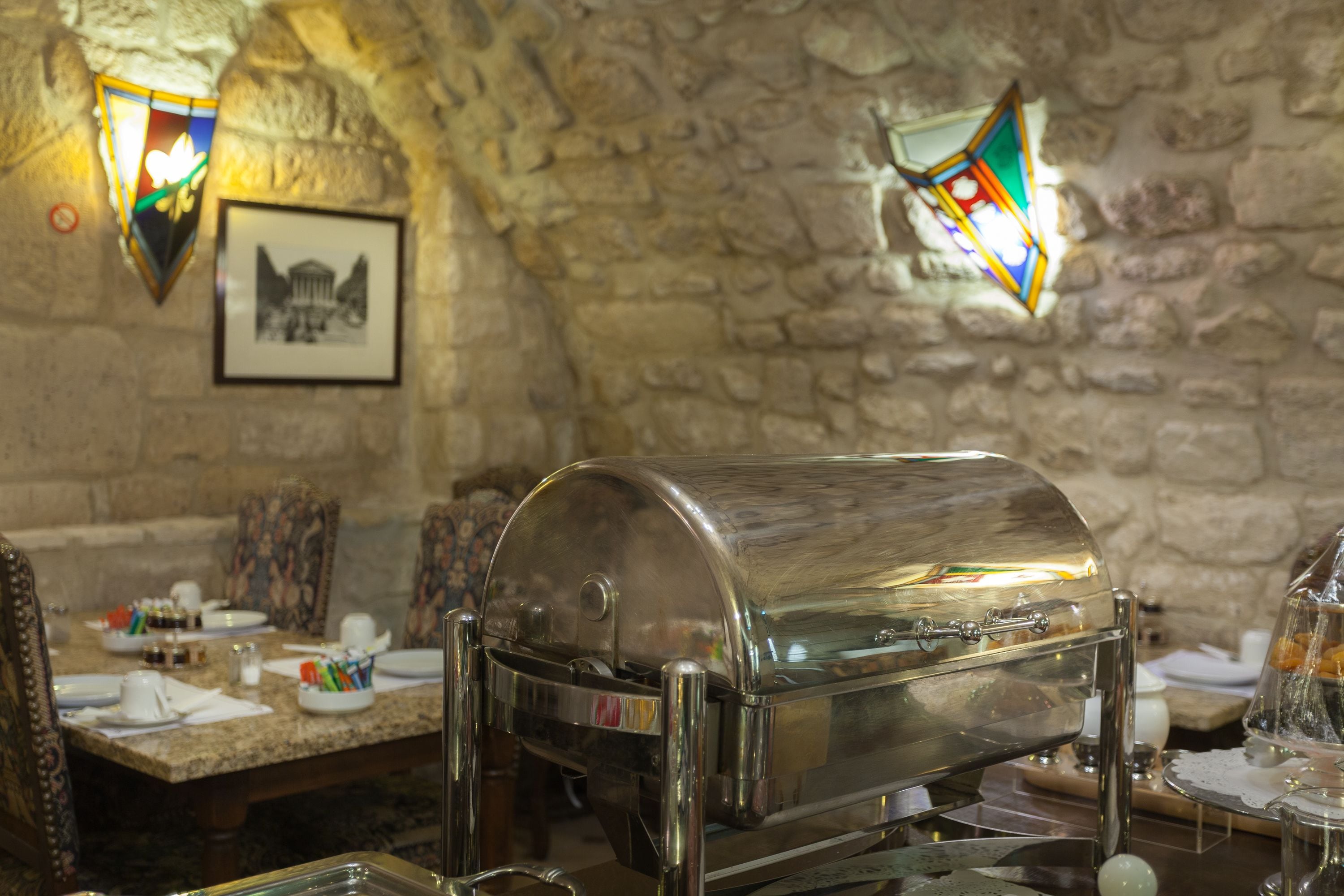 daily buffet breakfast (eur 12 per person)