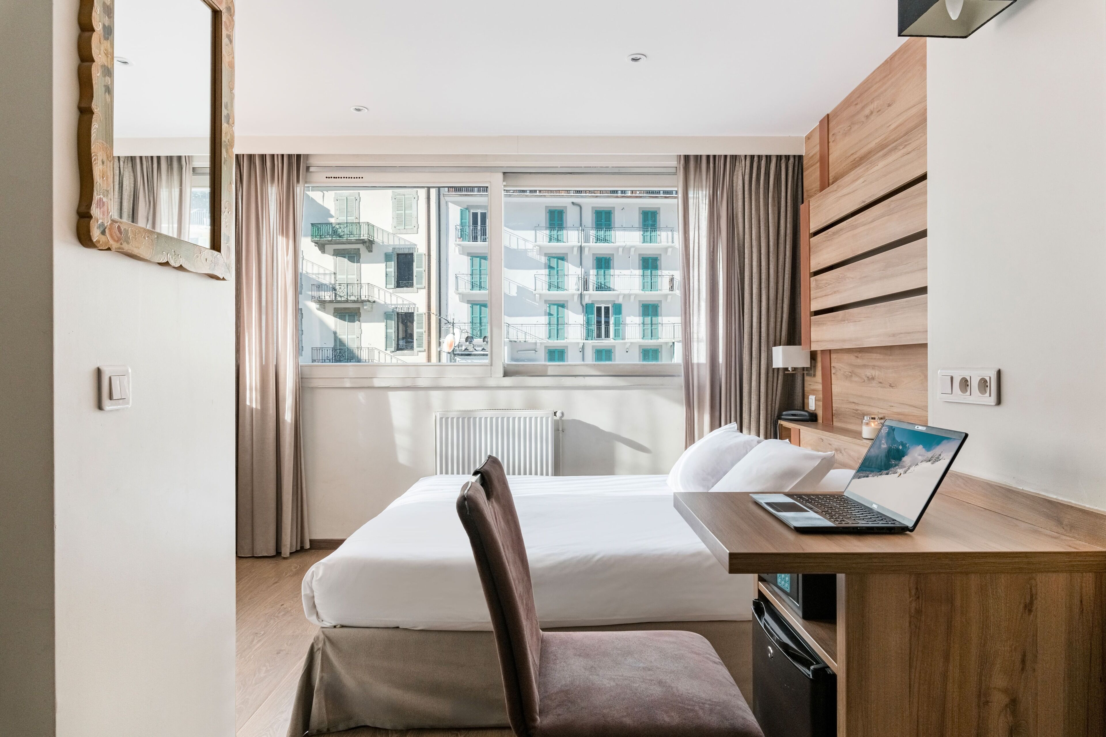 Minibar, in-room safe, desk, blackout curtains