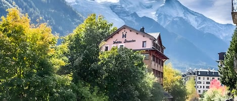 Façade de l’hébergement