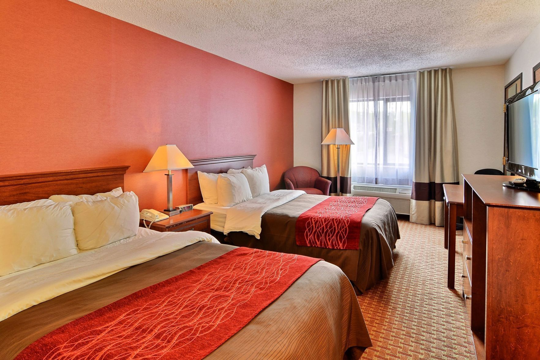 In-room safe, desk, iron/ironing board, rollaway beds