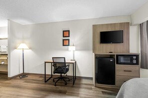 In-room safe, desk, iron/ironing board, rollaway beds