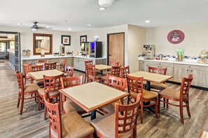 Kontinental frokost er inkludert hver dag