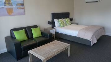 Iron/ironing board, cots/infant beds, free WiFi